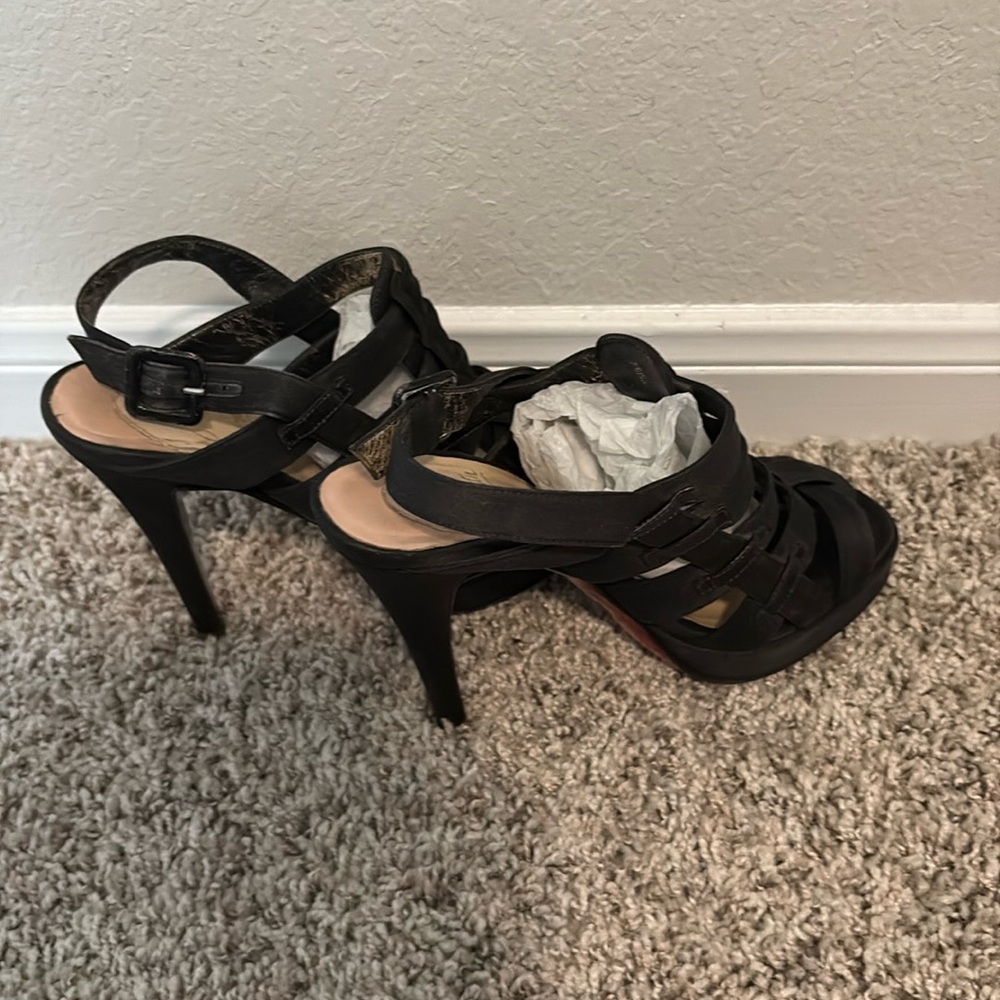 Christian Louboutin heels size 6 US, 36.5 EU made in Italy, good used condition